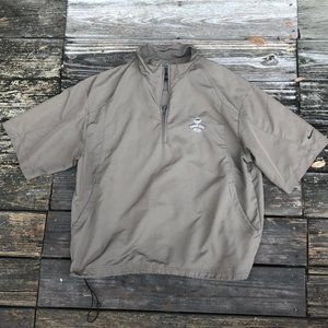 SOLD—Nike Golf 1/4 Short-Sleeve Quarter Zip Windbreaker